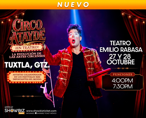 Circo Atayde en Teatro · recurso oficial del evento