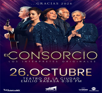 El Consorcio en concierto · recurso oficial del evento